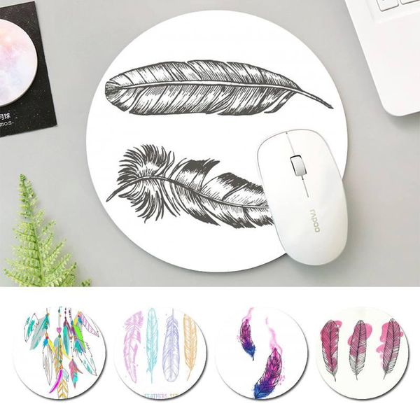 mouse pads & wrist rests cartoon geometric feather mat non-slip pad player round size rubber gaming office desk
mouse pads & wrist rests cartoon geometric feather mat non-slip pad player round size rubber gaming office desk