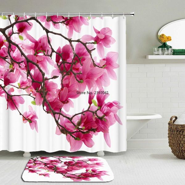 shower curtains 2pcs/set 3d print flower pattern curtain set waterproof polyester cloth+non-slip mat rug toilet bathroom home decor
shower curtains 2pcs/set 3d print flower pattern curtain set waterproof polyester cloth+non-slip mat rug toilet bathroom home decor