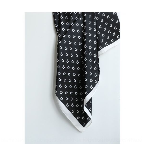ivv spring korean cravat female autumn winter letter silk scarf black and white chic style decoration ties professional scarves and scarves, Black;gray
ivv spring korean cravat female autumn winter letter silk scarf black and white chic style decoration ties professional scarves and scarves, Black;gray