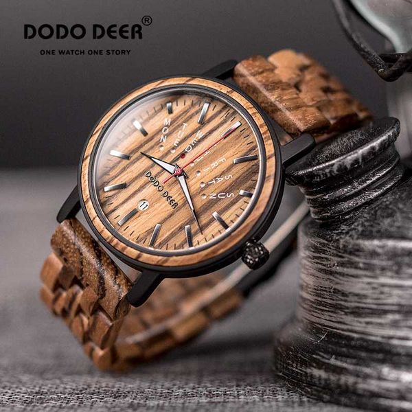 wristwatches relogio masculino dodo deer wood watch for men weekly calendar display luminous waterproof fashionable luxury drop, Slivery;brown
wristwatches relogio masculino dodo deer wood watch for men weekly calendar display luminous waterproof fashionable luxury drop, Slivery;brown