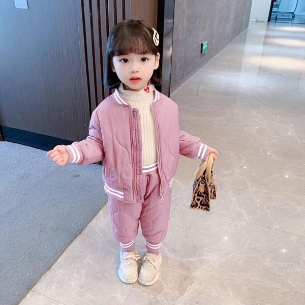 clothing sets girls boys suit coat+pants cotton 2pcs/sets 2021 zipper winter autumn thicken uniforms outfits warm kid children, White
clothing sets girls boys suit coat+pants cotton 2pcs/sets 2021 zipper winter autumn thicken uniforms outfits warm kid children, White