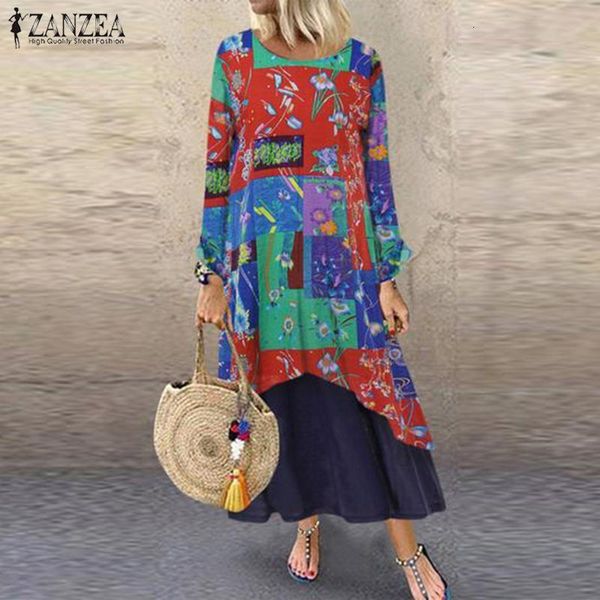 dresses 2021 women's printed sundress kaftan patchwork maxi dress casual long sleeve party vestidos female floral robe plus size, Black;gray
dresses 2021 women's printed sundress kaftan patchwork maxi dress casual long sleeve party vestidos female floral robe plus size, Black;gray