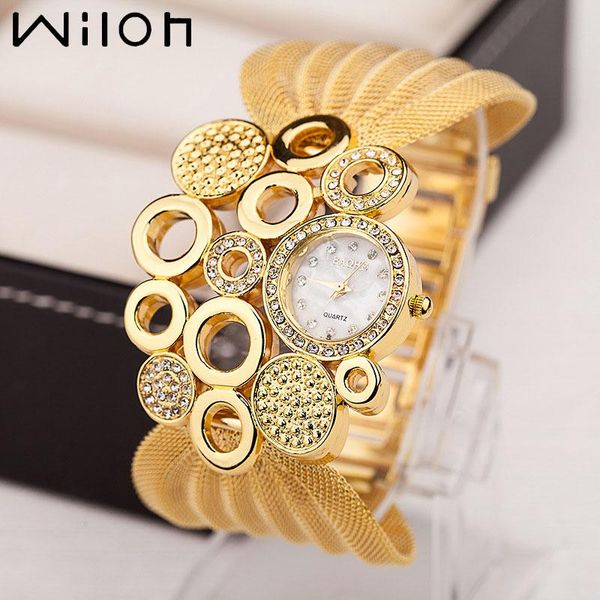 wristwatches women watch luxury fashion bracelet inlaid rhinestones mesh watchband ladies casual quartz watches dress wristwatch, Slivery;brown
wristwatches women watch luxury fashion bracelet inlaid rhinestones mesh watchband ladies casual quartz watches dress wristwatch, Slivery;brown