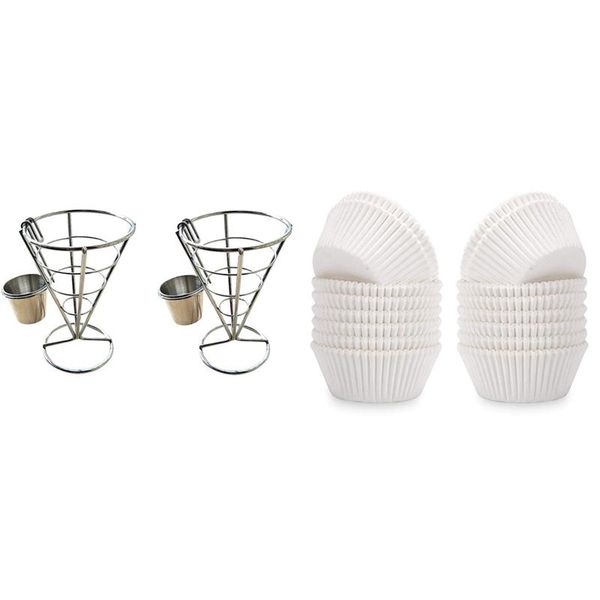 rolling pins & pastry boards 400 pcs white cupcake paper muffin baking cups 2 french fry stand cone basket
rolling pins & pastry boards 400 pcs white cupcake paper muffin baking cups 2 french fry stand cone basket