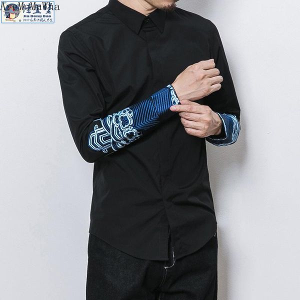 aremomuwha 2021 large -5xl chinese style men's spring improved embroidered fat long-sleeved shirt male qx1041 casual shirts, White;black
aremomuwha 2021 large -5xl chinese style men's spring improved embroidered fat long-sleeved shirt male qx1041 casual shirts, White;black