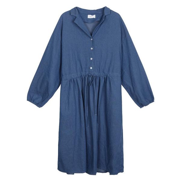 casual dresses 2021 women long sleeve buttons down shirt dress autumn cotton denim blue maxi loose split work vestido, Black;gray
casual dresses 2021 women long sleeve buttons down shirt dress autumn cotton denim blue maxi loose split work vestido, Black;gray