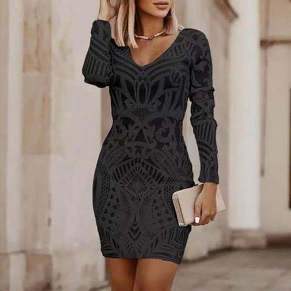 casual dresses women retro mandala printed dress v-neck packed hip mini slim ladies long sleeve elegant party robe longue femme #g3, Black;gray
casual dresses women retro mandala printed dress v-neck packed hip mini slim ladies long sleeve elegant party robe longue femme #g3, Black;gray