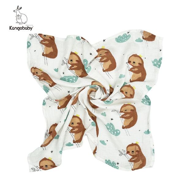 kangobaby bamboo cotton multi-use muslin cloth baby scarf bib towel fashion sloth &rainbow pattern60x60cm blankets & swaddling
kangobaby bamboo cotton multi-use muslin cloth baby scarf bib towel fashion sloth &rainbow pattern60x60cm blankets & swaddling