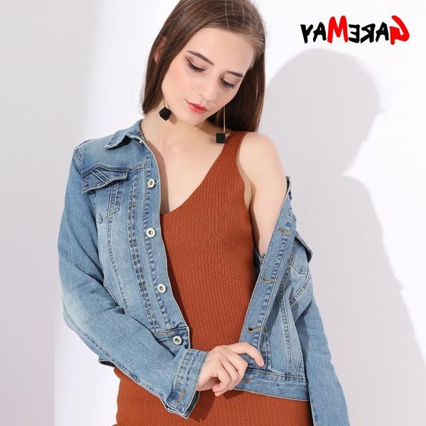 women's jackets jacket denim women plus size slim short coat female jeans 5xl womens vintage jaqueta, Black;brown
women's jackets jacket denim women plus size slim short coat female jeans 5xl womens vintage jaqueta, Black;brown