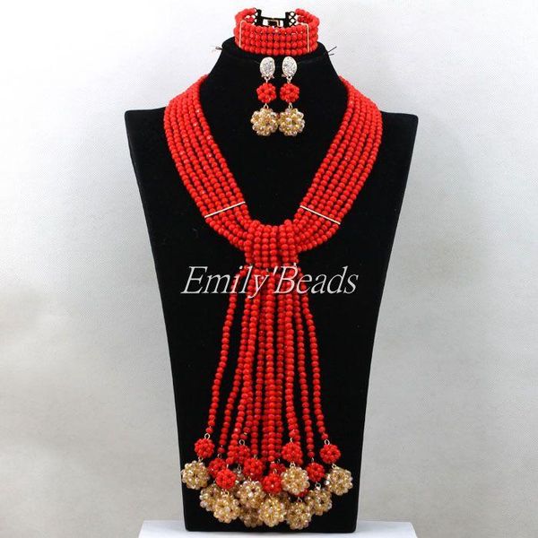 earrings & necklace fabulous long costume african jewelry sets red/gold nigerian beads wedding set 2021 aij971, Silver
earrings & necklace fabulous long costume african jewelry sets red/gold nigerian beads wedding set 2021 aij971, Silver