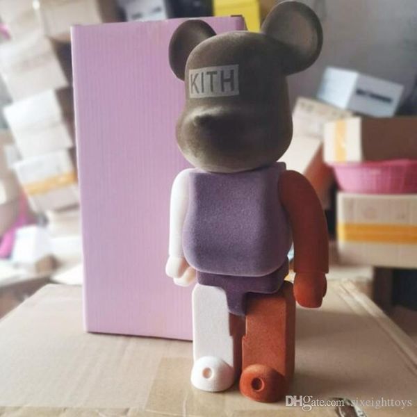 New 1000% 70CM and 400% 28CM Bearbrick The Flocking KITH Fashion bear figures Toy For Collectors Be@rbrick Art Work model decoration toys
New 1000% 70CM and 400% 28CM Bearbrick The Flocking KITH Fashion bear figures Toy For Collectors Be@rbrick Art Work model decoration toys