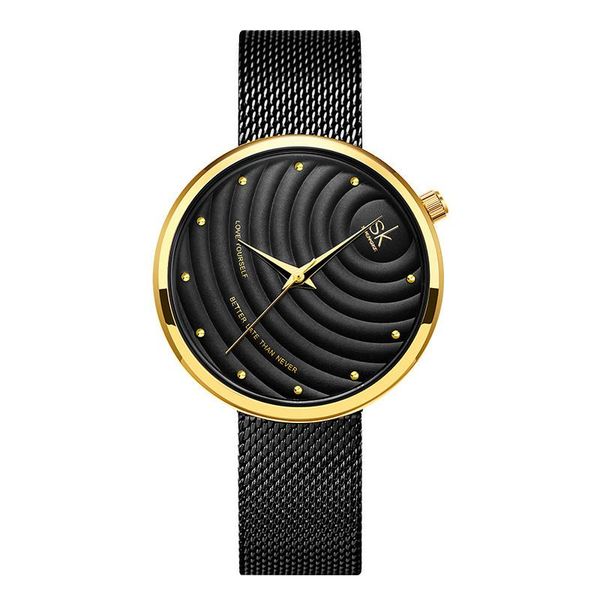 wristwatches sports watch concept creative steel braided belt ladies wave pattern fashion women's quartz, Slivery;brown
wristwatches sports watch concept creative steel braided belt ladies wave pattern fashion women's quartz, Slivery;brown