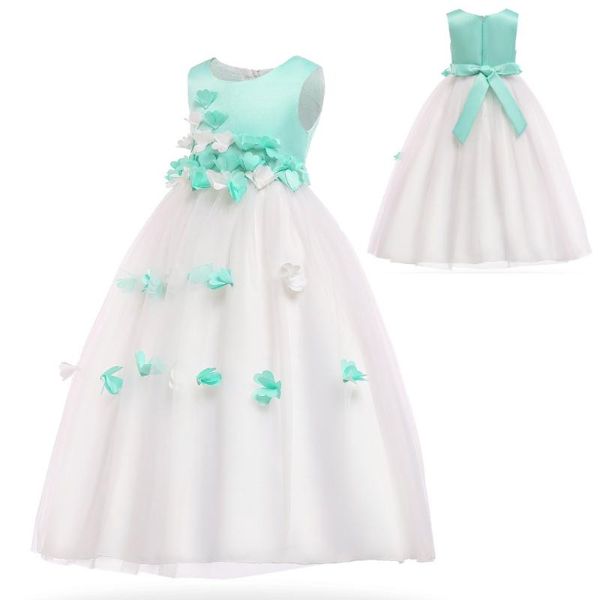 girl's dresses elegant girls kids sleeveless flower applique long maxi party wedding dress formal children princess wear vestido, Red;yellow
girl's dresses elegant girls kids sleeveless flower applique long maxi party wedding dress formal children princess wear vestido, Red;yellow