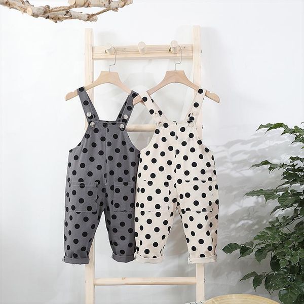 children kids overalls harem pants boys girls pocket polka dot jumpsuits baby clothing overall, Blue
children kids overalls harem pants boys girls pocket polka dot jumpsuits baby clothing overall, Blue