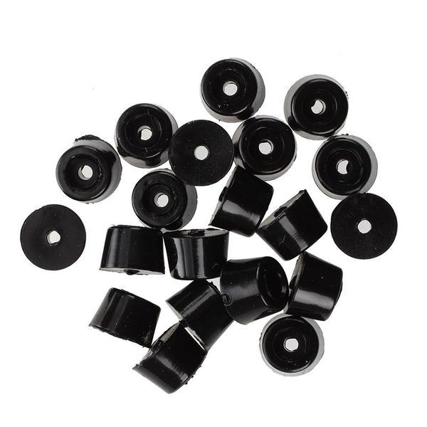 table runner 20 pieces 13 x 10 mm rubber chair feet pads tile floor protector - black
table runner 20 pieces 13 x 10 mm rubber chair feet pads tile floor protector - black
