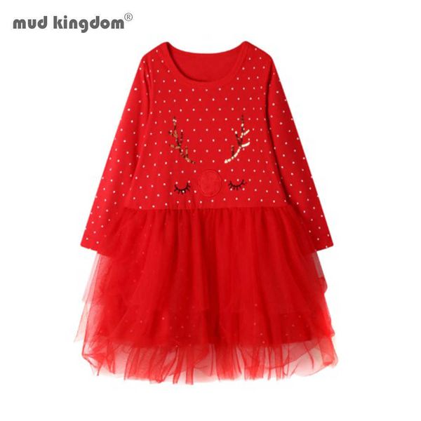 mudkingdom girls long sleeve dress cute net-yarn polka dots girl princess christmas toddler winter 210615, Red;yellow
mudkingdom girls long sleeve dress cute net-yarn polka dots girl princess christmas toddler winter 210615, Red;yellow