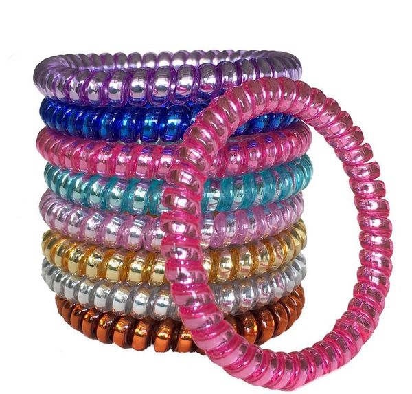 2021 tangle hair coil telephone wire cord hair ring band ties ponytail holders hair ornaments accessories for girls and womens, Slivery;white
2021 tangle hair coil telephone wire cord hair ring band ties ponytail holders hair ornaments accessories for girls and womens, Slivery;white