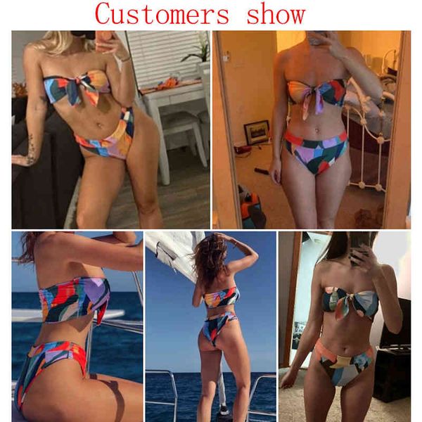 mossha brazilian high waist bikini 2021 bandeau knot swimsuit colorblock print swimwear women push bathing suit beachwear, White;black
mossha brazilian high waist bikini 2021 bandeau knot swimsuit colorblock print swimwear women push bathing suit beachwear, White;black