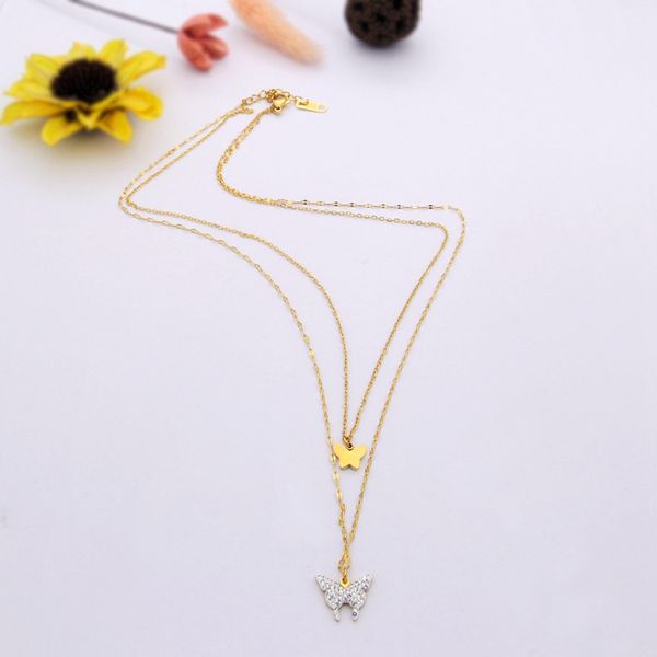luxury designer jewelry women necklace heart-shaped butterfly pendant stamp necklace letters silver gold stainless steel style
luxury designer jewelry women necklace heart-shaped butterfly pendant stamp necklace letters silver gold stainless steel style