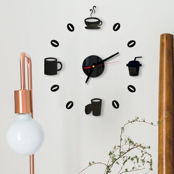 cafe diy large wall clock frameless giant modern design coffee mug decor 3d acrylic mirror sticker clocks
cafe diy large wall clock frameless giant modern design coffee mug decor 3d acrylic mirror sticker clocks
