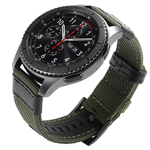 watch bands strap for samsung galaxy 3 46mm band gear s3 frontier classic nylon 22mm 20mm watchwoven wrist, Black;brown
watch bands strap for samsung galaxy 3 46mm band gear s3 frontier classic nylon 22mm 20mm watchwoven wrist, Black;brown
