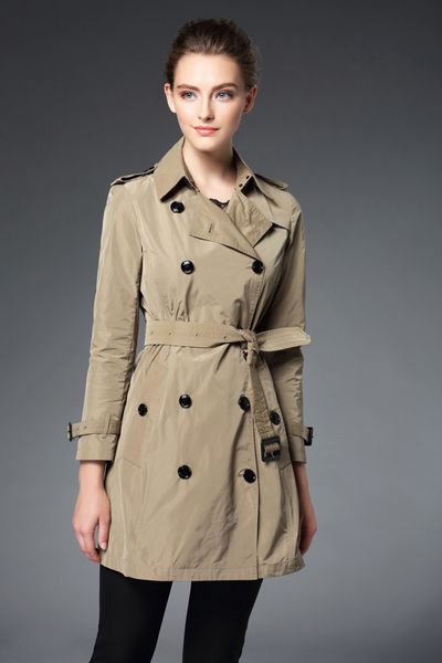 women's trench coats long classic windbreaker waterproof british high-end english style autumn winter gabadian solid color size coat a8, Tan;black
women's trench coats long classic windbreaker waterproof british high-end english style autumn winter gabadian solid color size coat a8, Tan;black