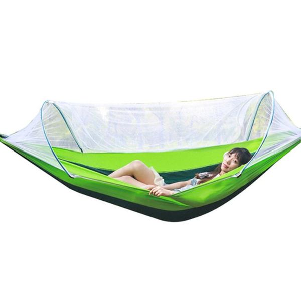 outdoor gadgets 1-2 person portable camping hammock with mosquito net high strength parachute fabric hanging bed hunting sleeping swing
outdoor gadgets 1-2 person portable camping hammock with mosquito net high strength parachute fabric hanging bed hunting sleeping swing