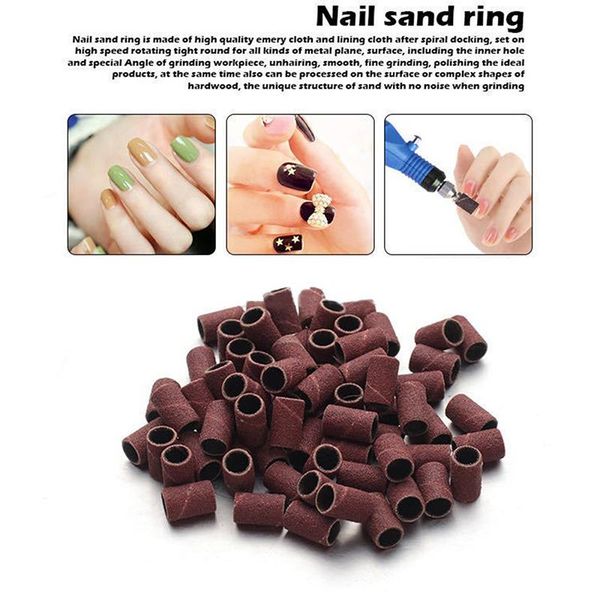nail files 100pcs/set sanding bands cutters for milling machine manicure drill bits
nail files 100pcs/set sanding bands cutters for milling machine manicure drill bits