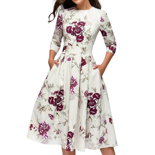 summer dress women dresses vintage floral print a line party vestidos evening multicolor elegant midi high waist pocket sundress, Black;gray
summer dress women dresses vintage floral print a line party vestidos evening multicolor elegant midi high waist pocket sundress, Black;gray