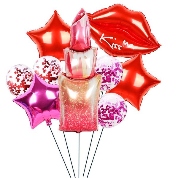 party decoration 10pcs bridal shower balloons lipstick kiss me balloon helium arrangement wedding marriage decorations supplies
party decoration 10pcs bridal shower balloons lipstick kiss me balloon helium arrangement wedding marriage decorations supplies