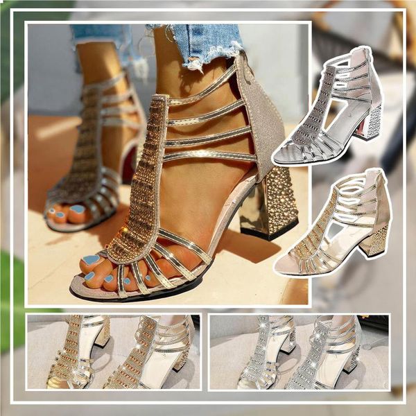 sandals summer ladies crystal hollow out peep-toe roman sabdals shoes high-heeled women's elegant fashion zip square heel #4, Black
sandals summer ladies crystal hollow out peep-toe roman sabdals shoes high-heeled women's elegant fashion zip square heel #4, Black