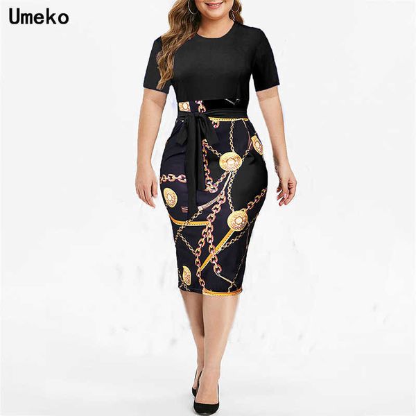 summer formal plus size s-5xl chain print bodycon dress women clothes short sleeve o neck slim bow belted midi dresses ladies y1006, Black;gray
summer formal plus size s-5xl chain print bodycon dress women clothes short sleeve o neck slim bow belted midi dresses ladies y1006, Black;gray