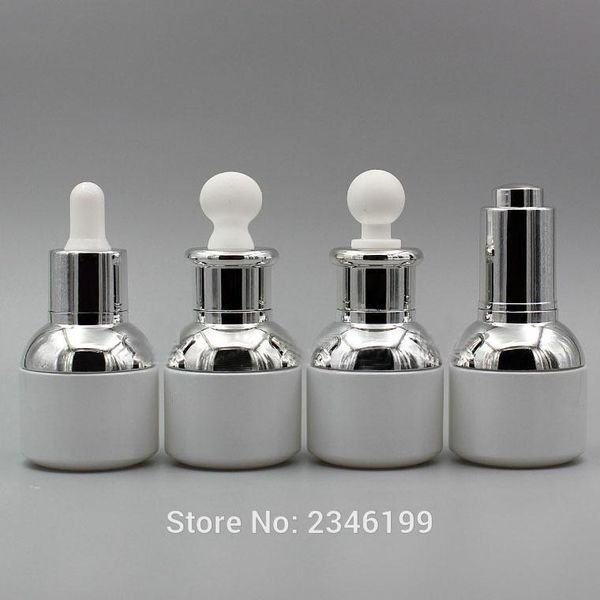 storage bottles & jars 30ml 30g 15pcs/lot pearl white glass bottle sliver cap dropper rubber cosmetic essence serum packing bottles.
storage bottles & jars 30ml 30g 15pcs/lot pearl white glass bottle sliver cap dropper rubber cosmetic essence serum packing bottles.