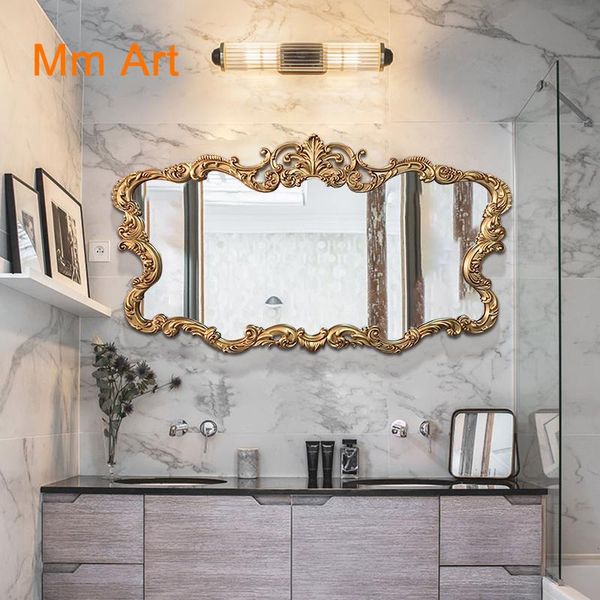 mirrors european retro dressing mirror wall-hanging french entry lux deskmakeup bathroom
mirrors european retro dressing mirror wall-hanging french entry lux deskmakeup bathroom