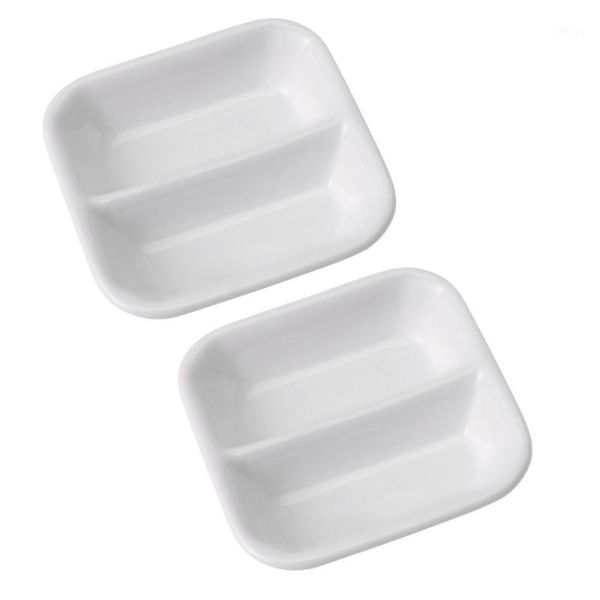 storage bottles & jars 2 pcs 3 inch pure white ceramic appetizer serving tray 2-compartment sauce dishes divided snack for spice dish soy
storage bottles & jars 2 pcs 3 inch pure white ceramic appetizer serving tray 2-compartment sauce dishes divided snack for spice dish soy