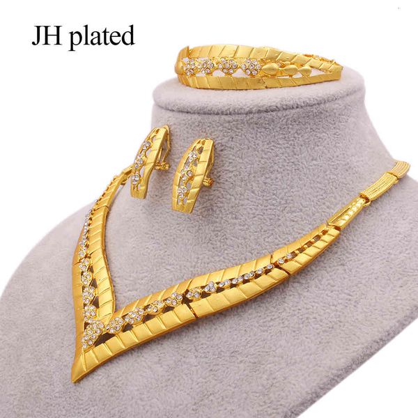 jewelry sets for women gold color necklace earrings ring bracelet african bridal wedding gifts wholesale jewellery collares set, Black
jewelry sets for women gold color necklace earrings ring bracelet african bridal wedding gifts wholesale jewellery collares set, Black