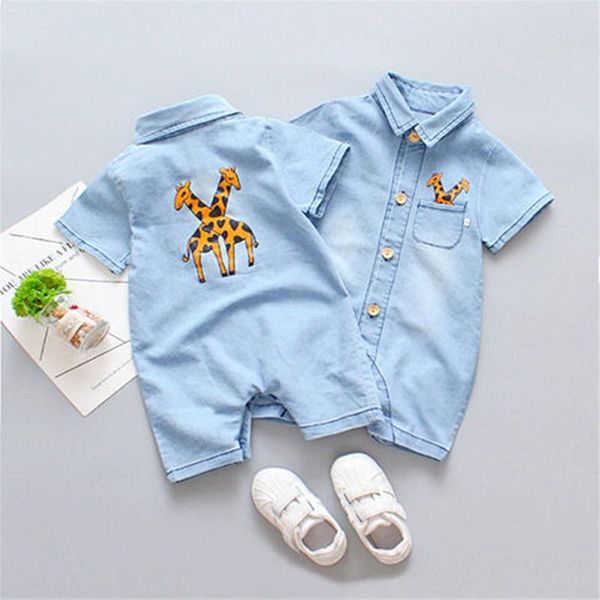 jumpsuits cartoon pattern summer children's denim one-piece boys baby girls home crawling suit class a thin short-sleeved jumpsuit, Blue
jumpsuits cartoon pattern summer children's denim one-piece boys baby girls home crawling suit class a thin short-sleeved jumpsuit, Blue