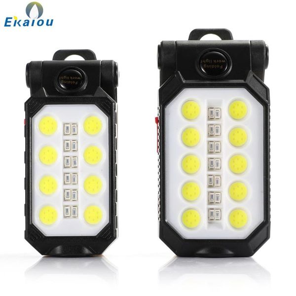 flashlights torches cob portable work light usb charging foldable camping led with magnet design inspection lamp
flashlights torches cob portable work light usb charging foldable camping led with magnet design inspection lamp