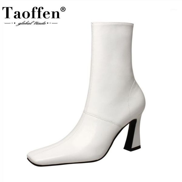 boots taoffen size 33-40 women high heel winter shoes real leather strange mid calf party footwear1, Black
boots taoffen size 33-40 women high heel winter shoes real leather strange mid calf party footwear1, Black