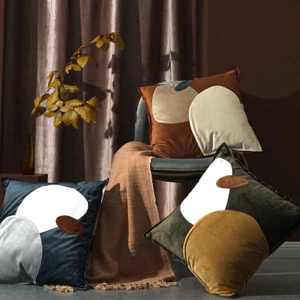 cushion cover decorative pillow case modern geometric simple patchwork soft velvet coussin artistic room decorating cushion/decorative
cushion cover decorative pillow case modern geometric simple patchwork soft velvet coussin artistic room decorating cushion/decorative