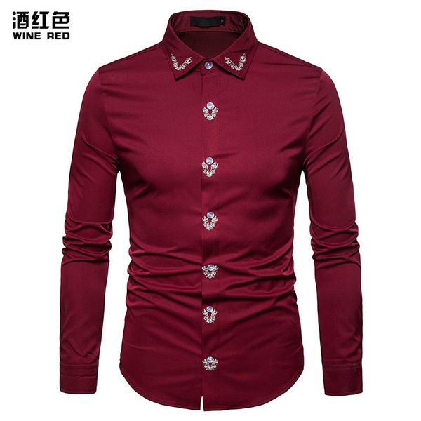 casual fashion print plain slim fit men shirt dress long sleeve cotton turn-down collar camisa masculina men's shirts, White;black
casual fashion print plain slim fit men shirt dress long sleeve cotton turn-down collar camisa masculina men's shirts, White;black