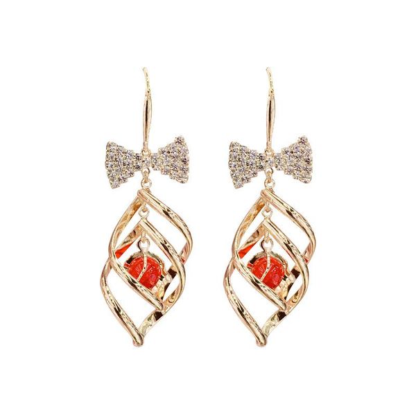 exaggerated spiral hollow bow earrings korean butterfly all-match earring jewelry for woman trend prevent allergy dangler dangle & chandelie, Silver
exaggerated spiral hollow bow earrings korean butterfly all-match earring jewelry for woman trend prevent allergy dangler dangle & chandelie, Silver