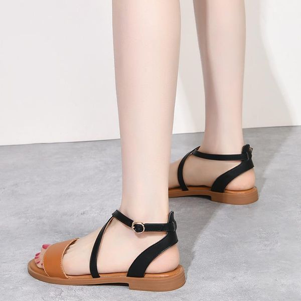 sandals ladies shoes summer women's heels buckle strap open toe large size suit female beige closed low girls comfort p, Black
sandals ladies shoes summer women's heels buckle strap open toe large size suit female beige closed low girls comfort p, Black