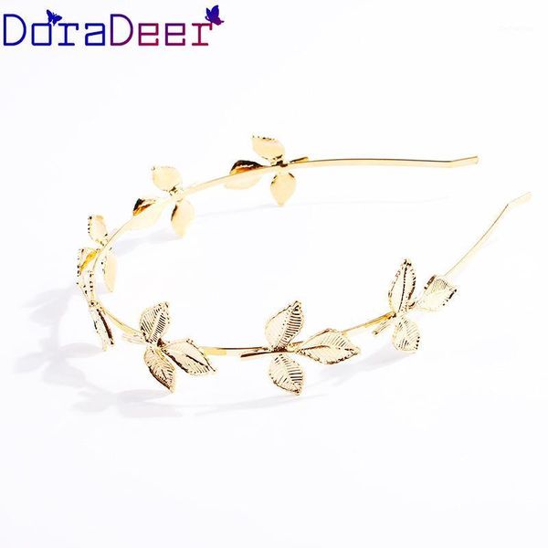 doradeer luxury women hair bands fashion leaf headband girls scrunchie metal hairs accessories for lady headbands head jewelry1