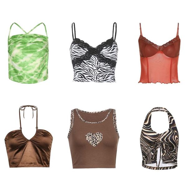 women's tanks & camis bustier corset mujer tank crop women 2021 summer backless haut femme y2k clothes vintage aesthetic 90s, White
women's tanks & camis bustier corset mujer tank crop women 2021 summer backless haut femme y2k clothes vintage aesthetic 90s, White