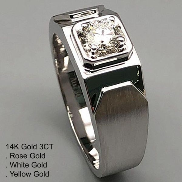 cluster rings 14k white gold 3 moissanite diamond ring men round classic trendy wedding party engagement anniversary ct d color, Golden;silver
cluster rings 14k white gold 3 moissanite diamond ring men round classic trendy wedding party engagement anniversary ct d color, Golden;silver