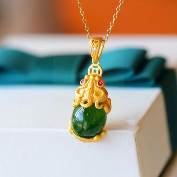 Pendant Necklaces 45cm Fashion Green Necklace Fine Vintage Charm For Woman Man Party Birthday Wedding Gift Lucky V7y0, Silver
Pendant Necklaces 45cm Fashion Green Necklace Fine Vintage Charm For Woman Man Party Birthday Wedding Gift Lucky V7y0, Silver
