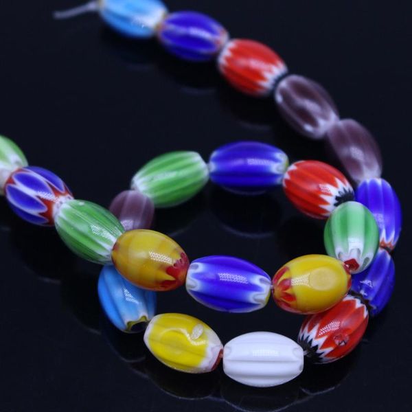 other 25pcs oval flower pattern millefiori glass handmade advanced craftsmanship retro elegant loose beads for diy jewelry 14x10mm
other 25pcs oval flower pattern millefiori glass handmade advanced craftsmanship retro elegant loose beads for diy jewelry 14x10mm