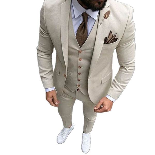 Men's Suits & Blazers Beige men's suit with jacket design, latest, prom suit, tuxedo, groom's 3-piece, custom-made blazer. KML2, White;black
Men's Suits & Blazers Beige men's suit with jacket design, latest, prom suit, tuxedo, groom's 3-piece, custom-made blazer. KML2, White;black
