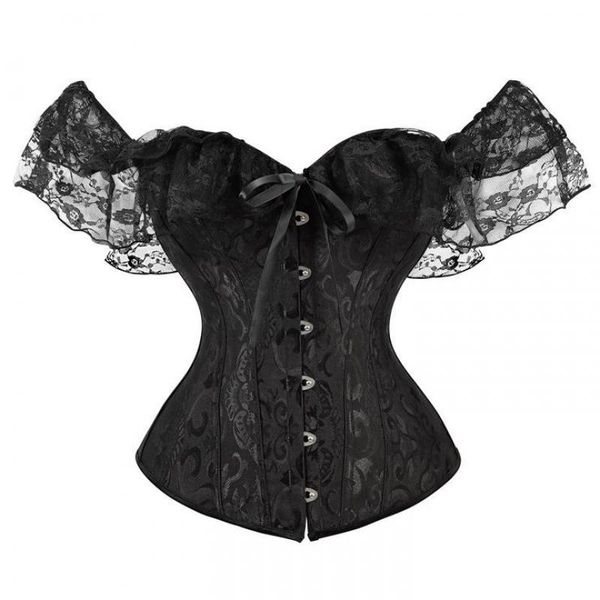 women's shapers women lace up corset bustier boned waist trainer body shaping slimming fashion push bralet party cropped, Black;white
women's shapers women lace up corset bustier boned waist trainer body shaping slimming fashion push bralet party cropped, Black;white